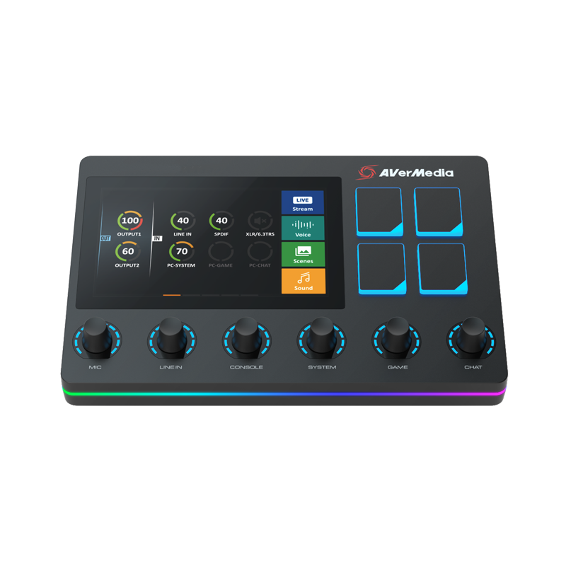 Live Streamer Bundle (Control Panel+Mic+Pop Filter)