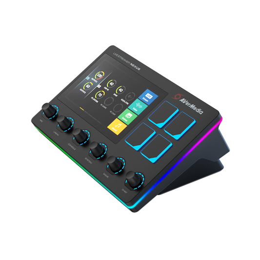 Audio Control Center for Twitch Streaming