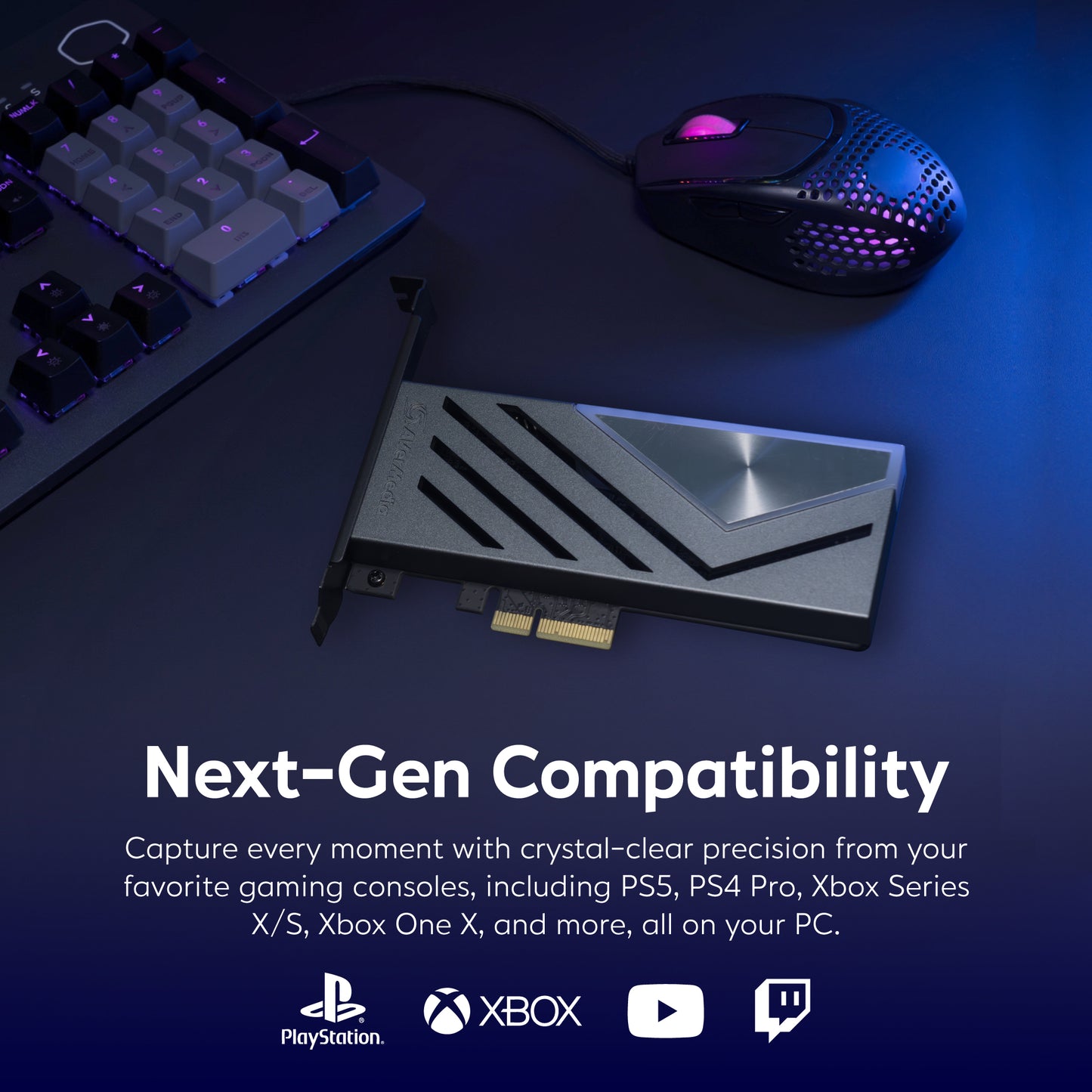 AVerMedia HDMI 2.1 PCIe Capture Card GC575 Live Gamer 4K 2.1