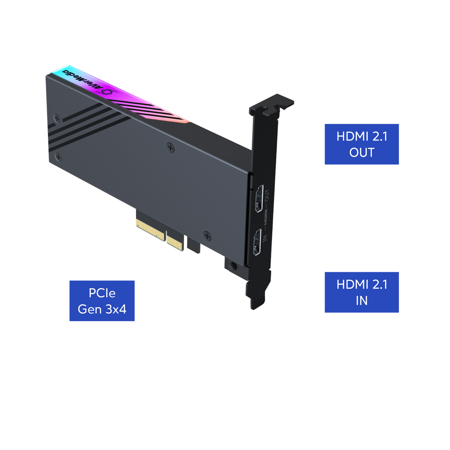 AVerMedia HDMI 2.1 PCIe Capture Card GC575 Live Gamer 4K 2.1