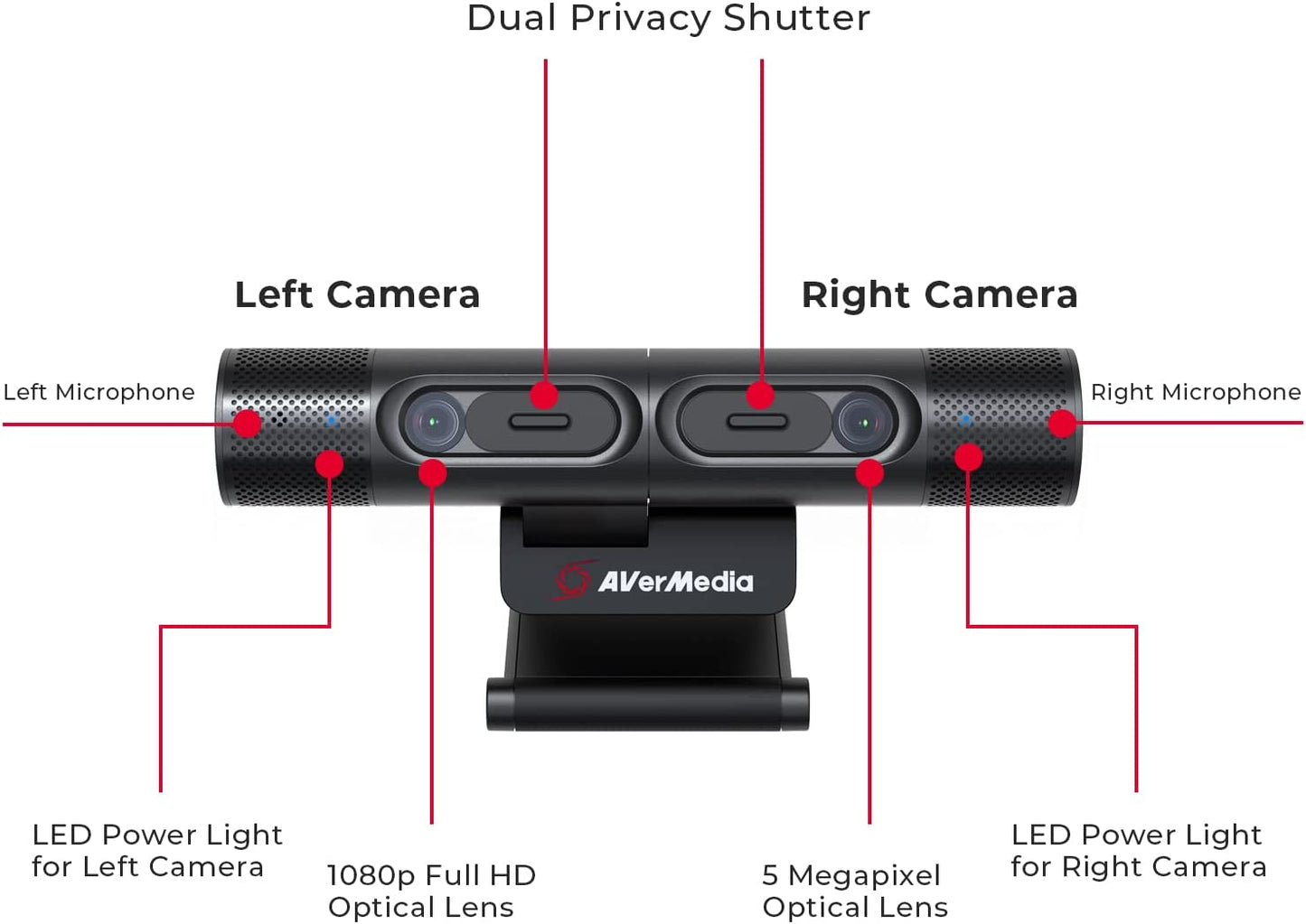 PW313D 1080p30 Webcam