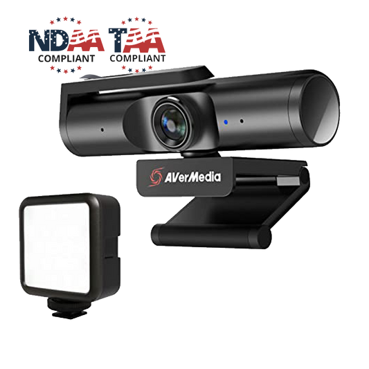 4K Webcam with Light