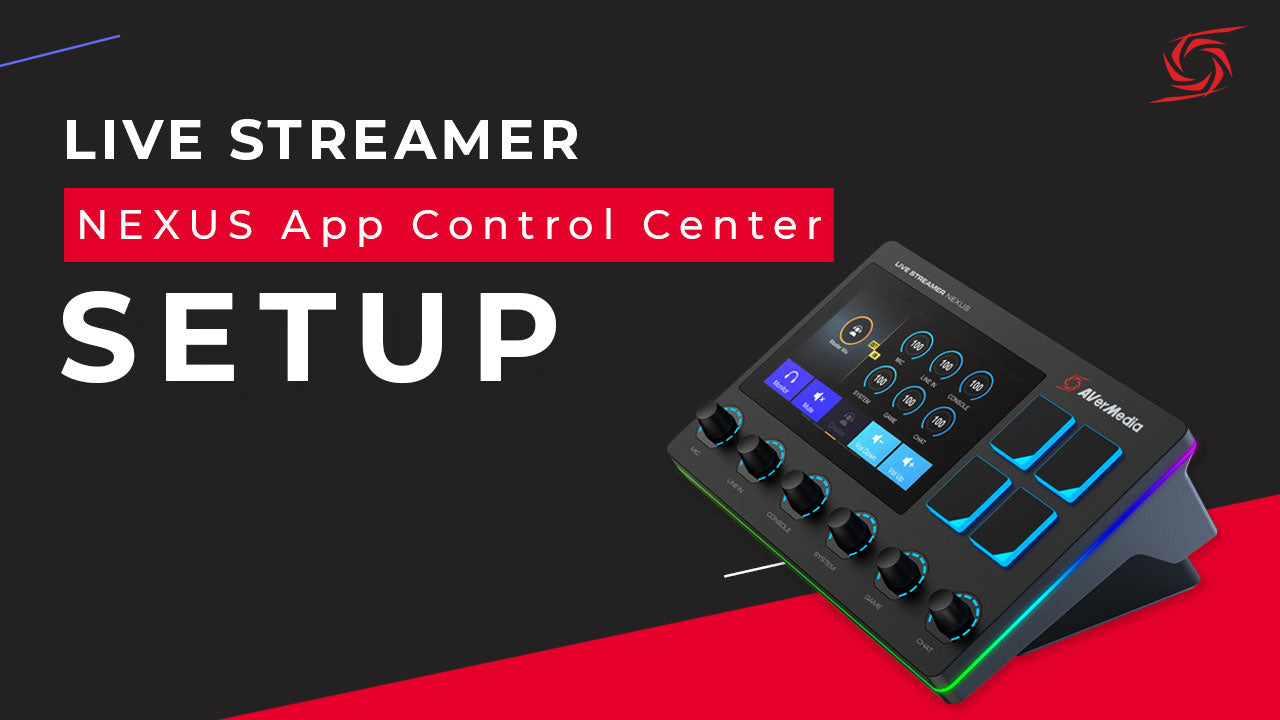 AX310 Creator's Control Center for Streamers | AVerMedia 