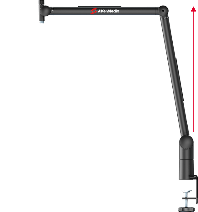 BA311 Adjustable Microphone Boom Arm for Live Streaming 