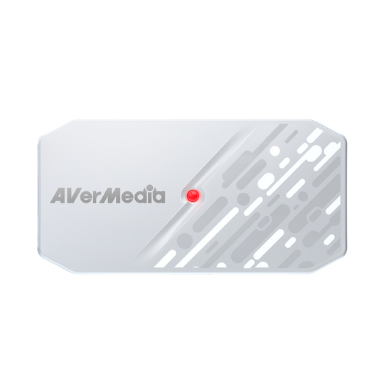 AVerMedia 4K60 HDMI Capture Card for DSLR, Camcorder, GoPro, Low Latency for Live Streaming & Video Conferencing on OBS, Zoom, Twitch, Compatible with Windows, Mac, iPad, and PC - CamStream 4K BU113G2 White