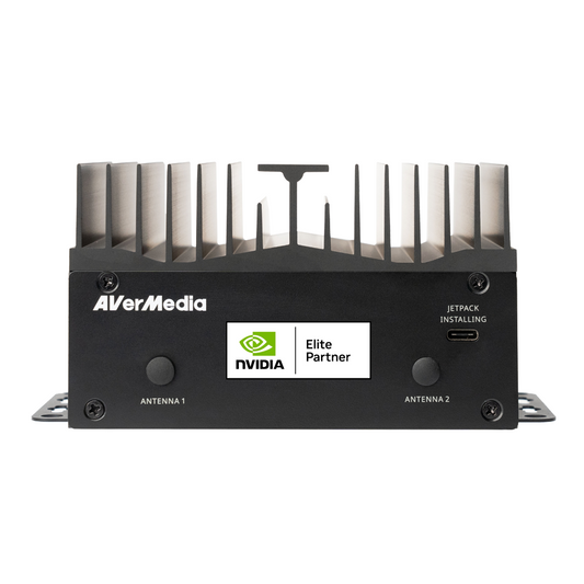 AVerMedia Industrial Standard AI Box PC Equips NVIDIA Jetson Orin NX/Orin Nano Module D115WOXB (16G)