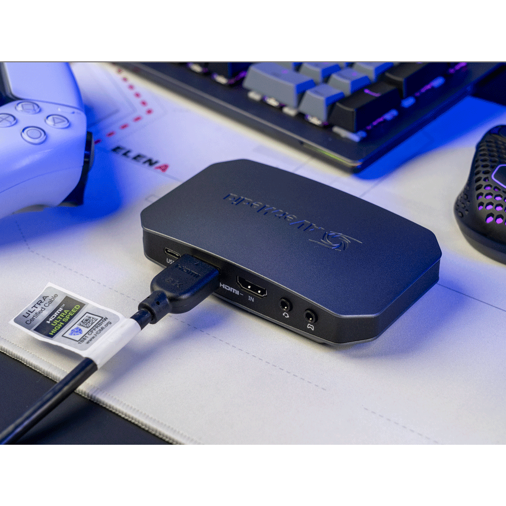 8K HDMI 2.1 Cable Certified 48Gbps 4.92ft Avermedia