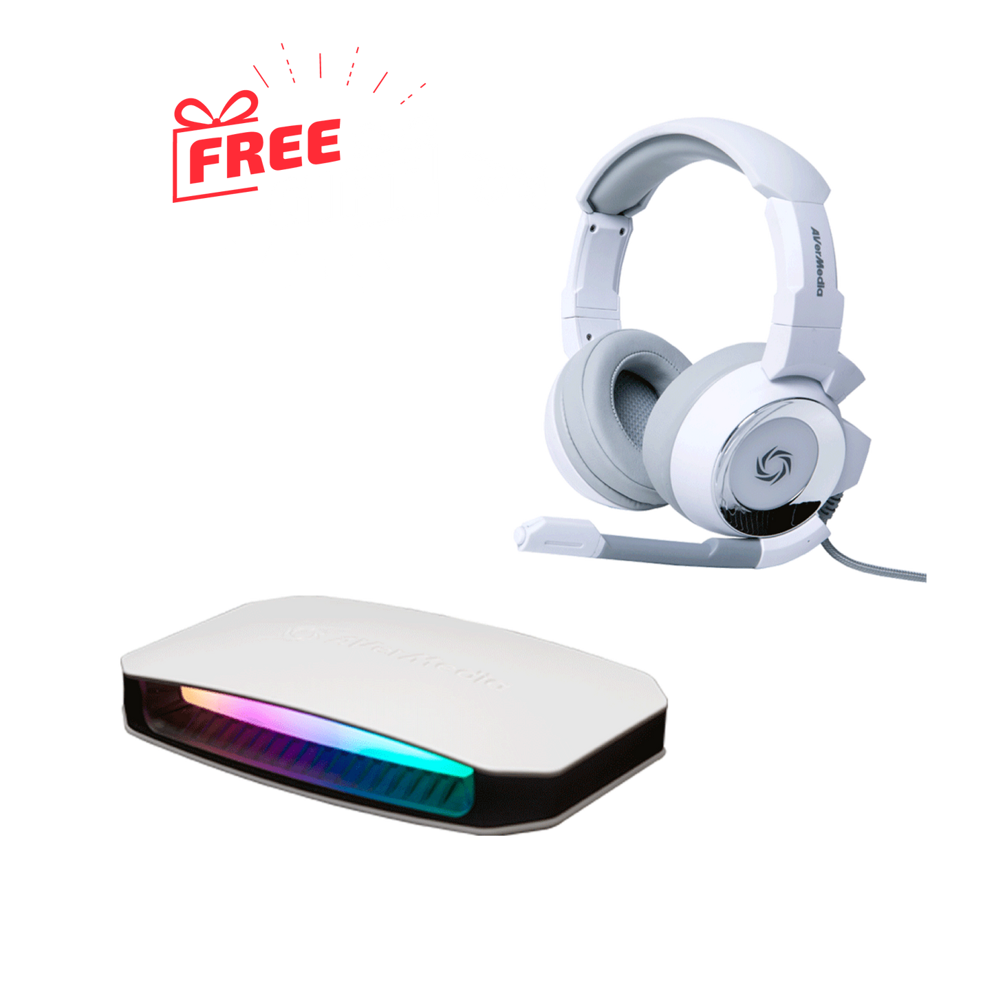 [Special Bundle] HDMI Capture Card GC553G2 & SonicWave GH335 3.5mm Input Gaming Headset