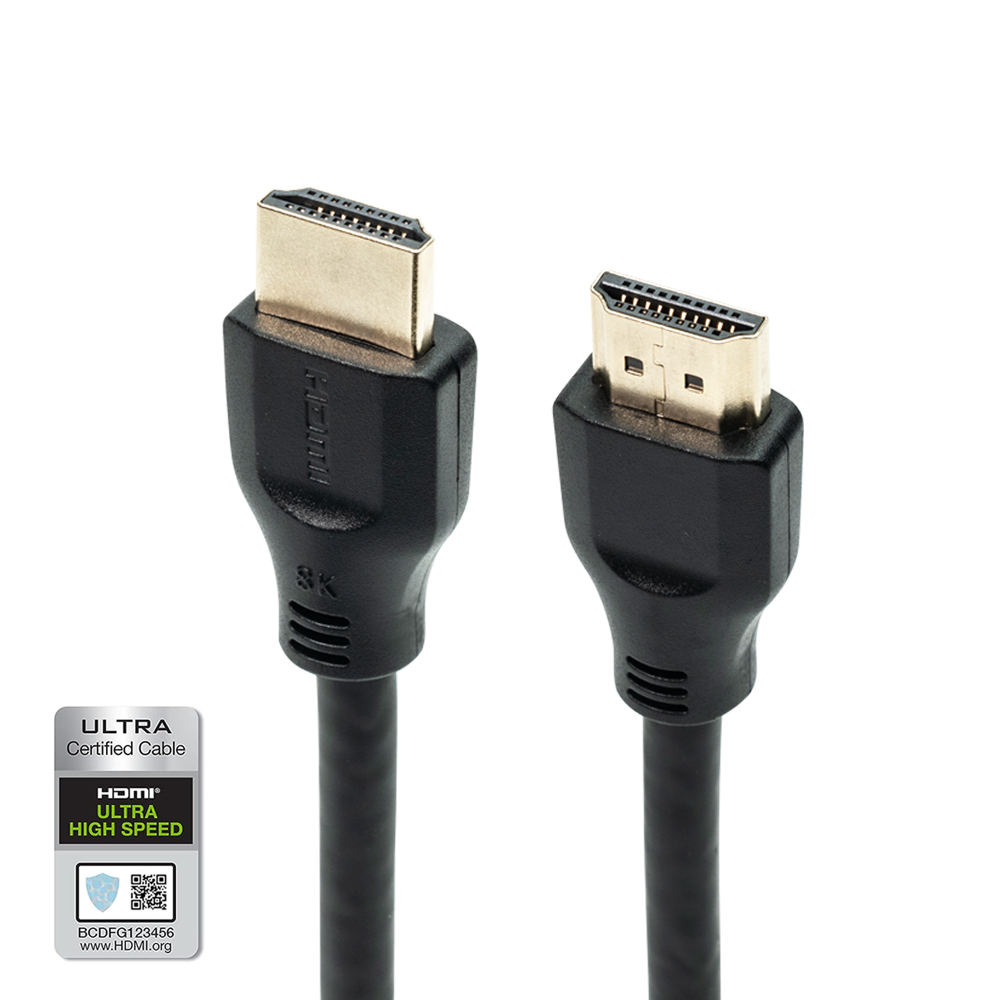 8K HDMI 2.1 Cable certified, 48Gbps, 4.92ft | AVerMedia