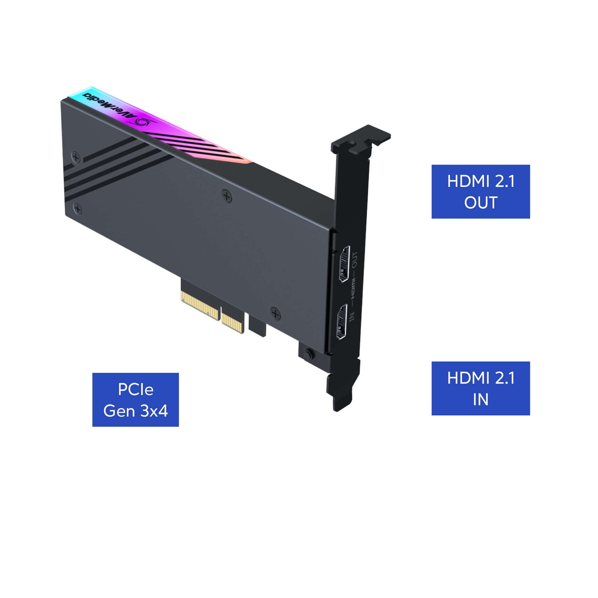GC575 4K144hz HDR VRR Support PCIe Capture Card for Gaming | AVerMedia GC575 4K144hz HDR VRR Support PCIe Capture Card for Gaming | AVerMedia