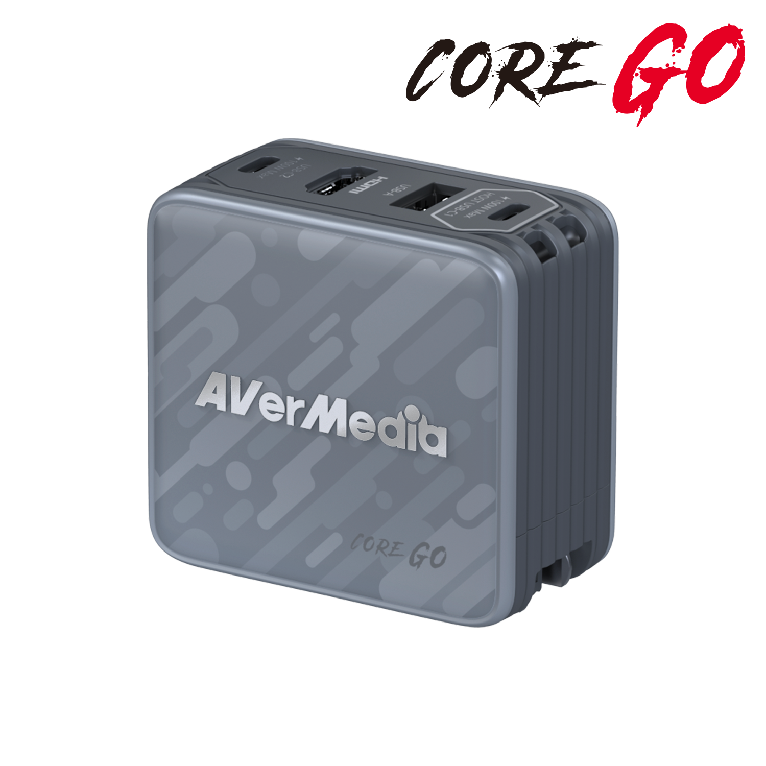 AVerMedia GC313 CORE GO Portable Charger for Nintendo Switch-Black