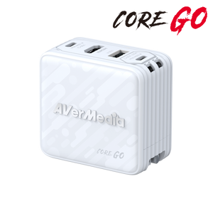 GC313 CORE GO Portable Charger for Nintendo Switch-White | AVerMedia