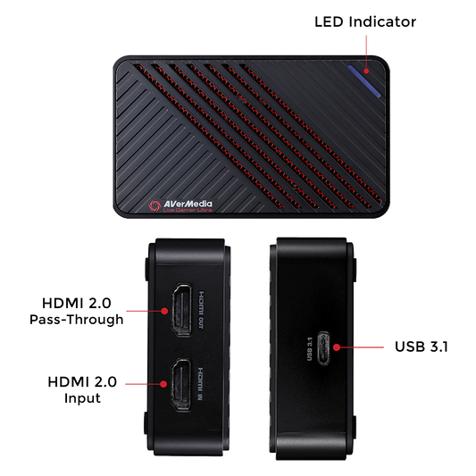 4K60 HDR VRR Support Capture Card
