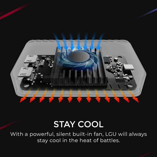 4K60 HDR Capture Card with silent built-in fan
