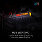 GC570D 4k60 HDR Internal Capture Card game setup with shining RGB Lighting