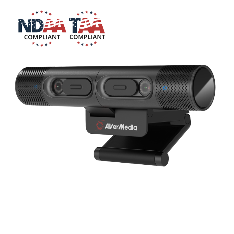 AVerMedia PW313D DUALCAM Webカメラ PW313D 1080p30 DUALCAM, Webcam for Online Meeting | AVerMedia