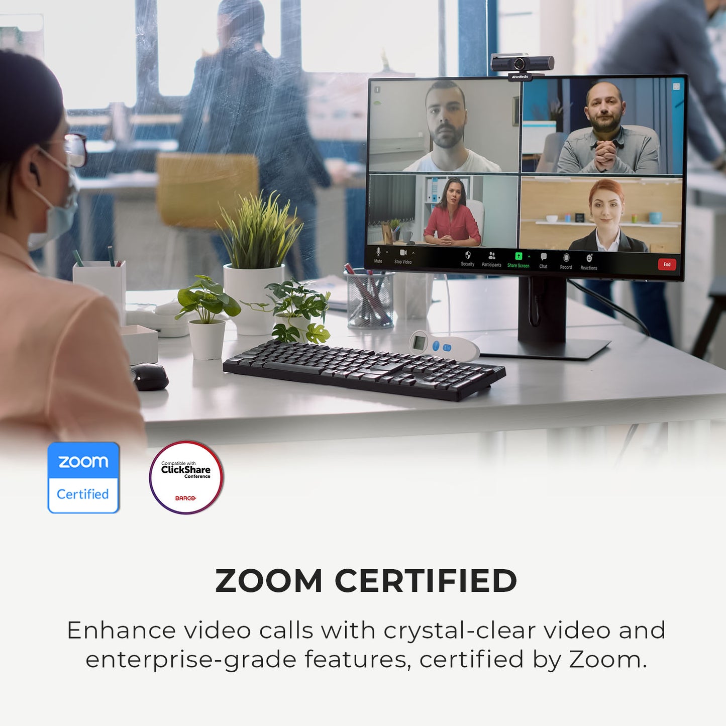 Zoom Certification for AVerMedia PW515